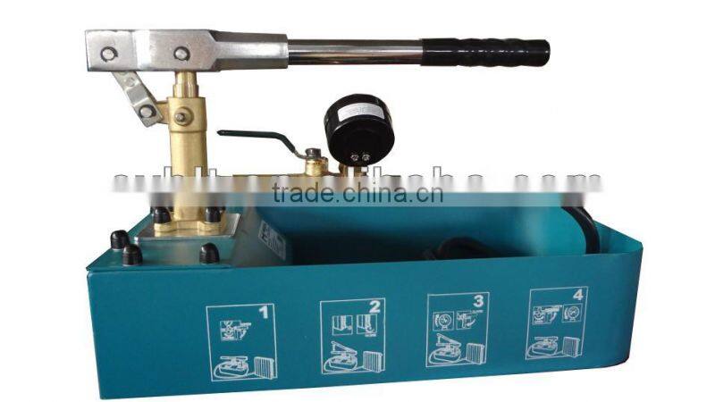 Corrosion resistance manual hydraulic pressure test pump ZD-50