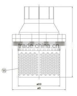 UPVC Economy Swing Foot Valves DIN JIS ANSI/ Economy Swing Foot Valves