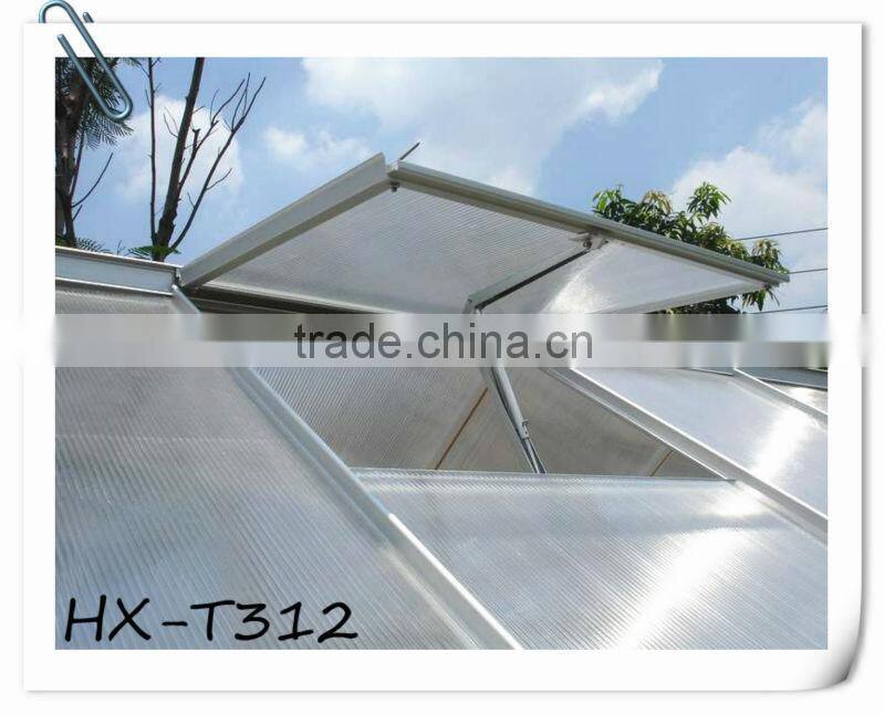Weather resistant aluminium greenhouse automatic window opener HX-T312-1