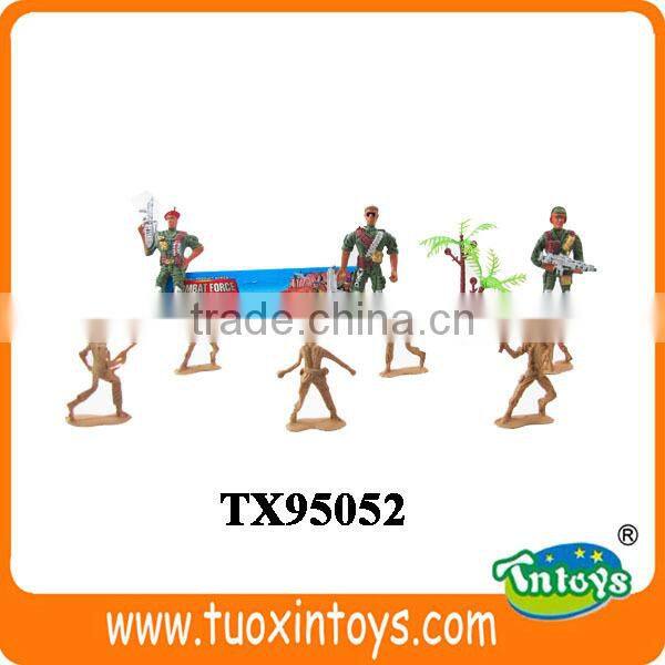 Russian toy soldiers plastic set