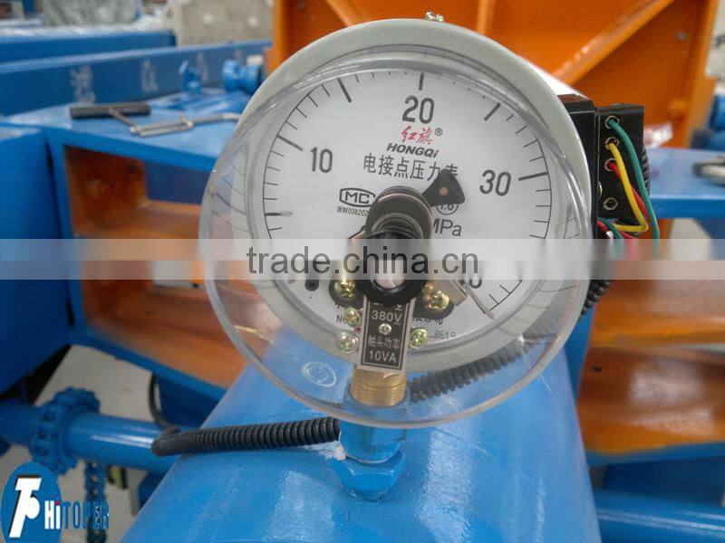 Chemical, medicine, food, refining, sewage treatment automatic discharge filter press for industrial filtration plant