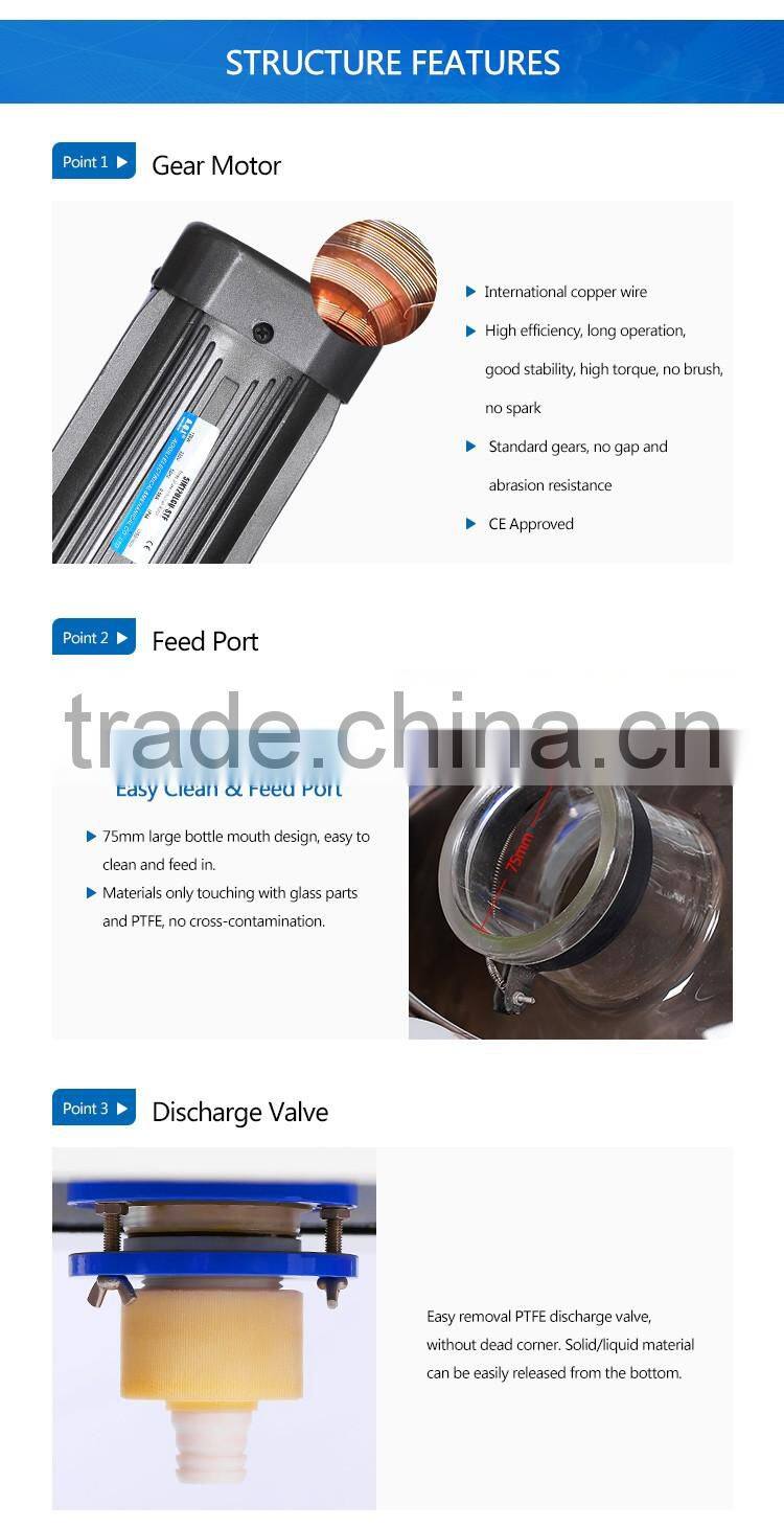 New Style F-20L Single Layer Glass Reactor
