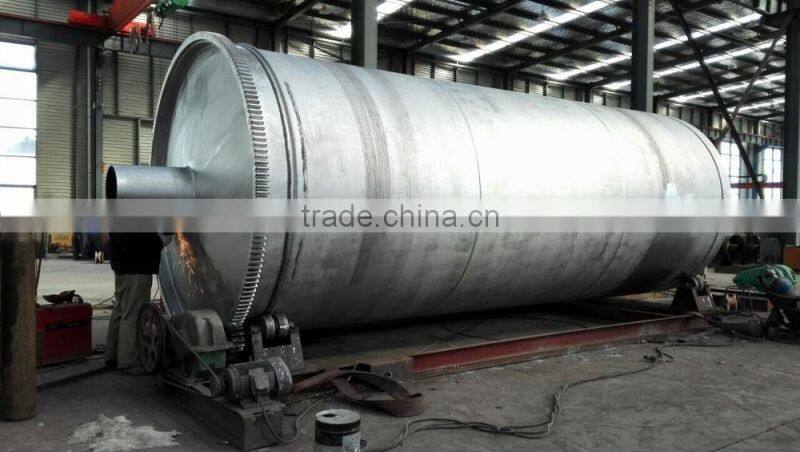 2016Hot Sale Pyrolysis Tyre Oil Machine Refining Waste Tyre Equipment