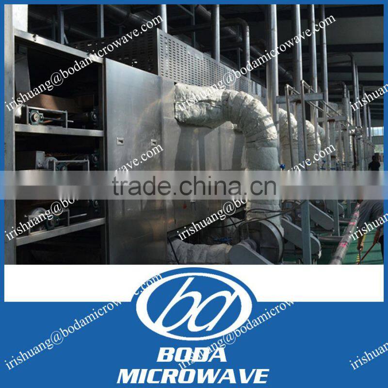 tunnel type industrial hot air apricot belt dryer