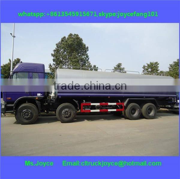 Discount 20m3 20m3 water tank truck manufacture