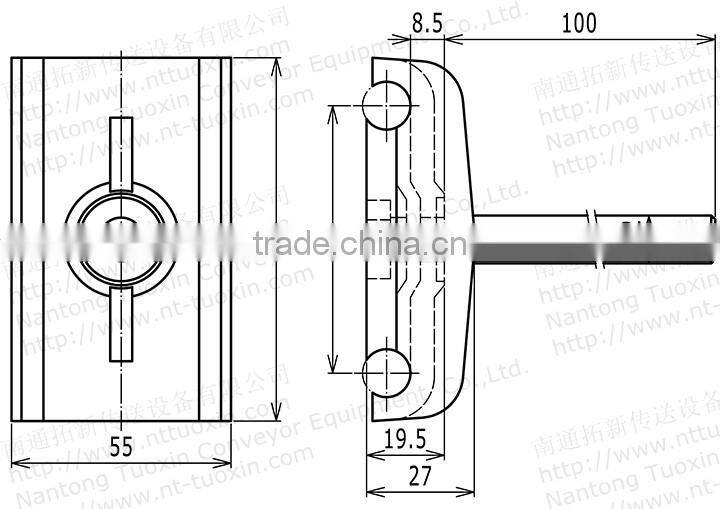 TX-113 C-Double Connecting Clamps
