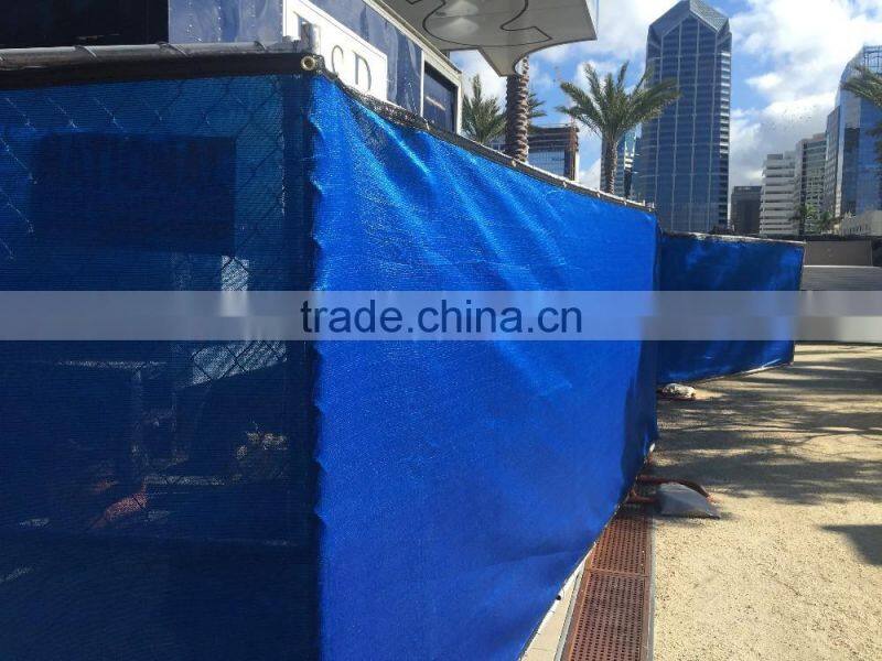china factory supply 100% Hdpe Sun Shade sail /hdpe balcony windscreen net/sun shadow sail
