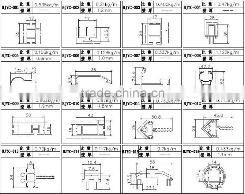OEM ODM high quality exhibition aluminium profile/ aluminium profile for display booth /exhibition