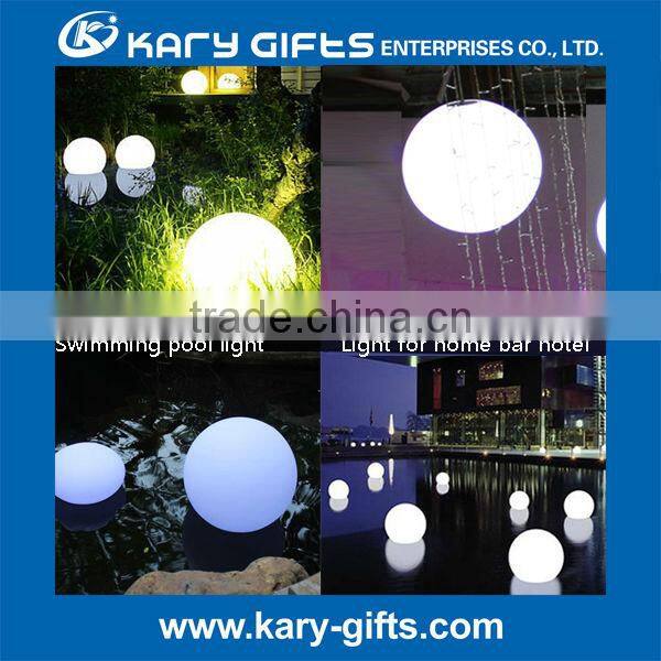Water Floating lighted ball Colorful Flashing led ball dmx