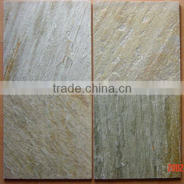 Colorful quartzite floor tile