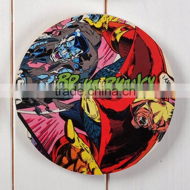 High Quality Wooden Digital Printing Water Proof Pattern Coaster Customerize Design Printing Products