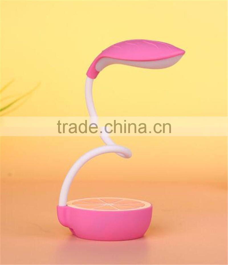 CT-746 New Lemon Lamp LED eye protection desk lamp Foldable study lamp USB Rechargeable Lamps