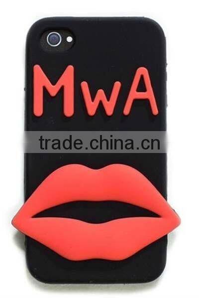 Human Skeleton Design Silicone Cellphone Case for Iphone