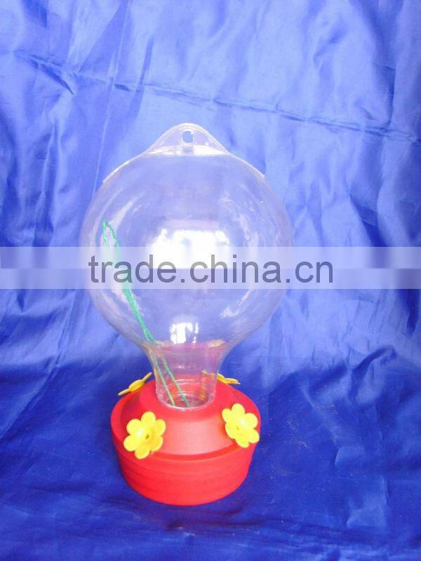 plastic humming bird feeder