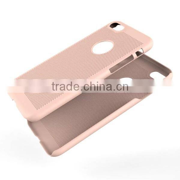 New fashion hollow cooling PC mobile phone case cover for iPhone7 7plus