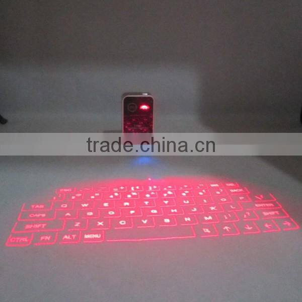 Smartphone and Tablets Laser Projection Bluetooth Virtual Keyboard for iPhone for iPad