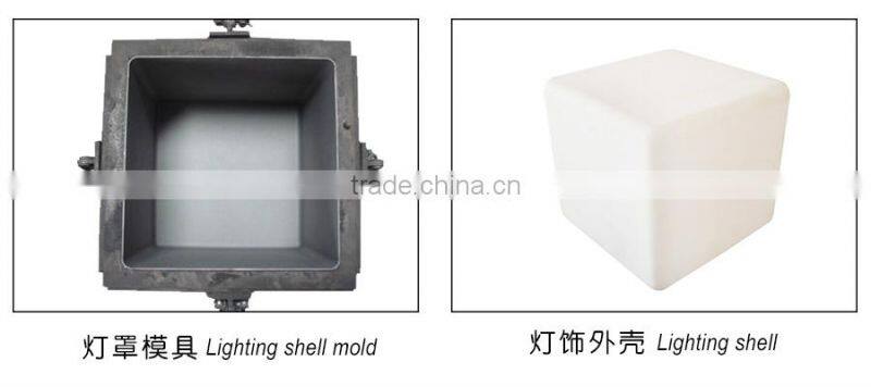 PE plastic Rotomold For Floating Pontoon box different size high quality make in China