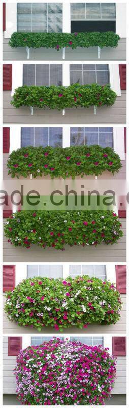 SOL 2015 new style china wholesale plastic square planter plastic pot square vertical planter