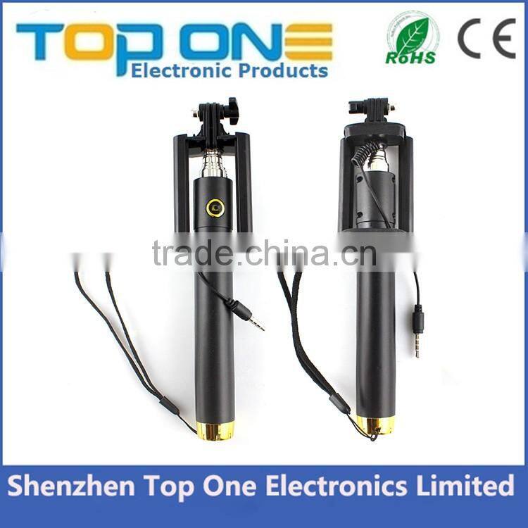 High quality premium high quality luxury wireless bluetooth selfie stick