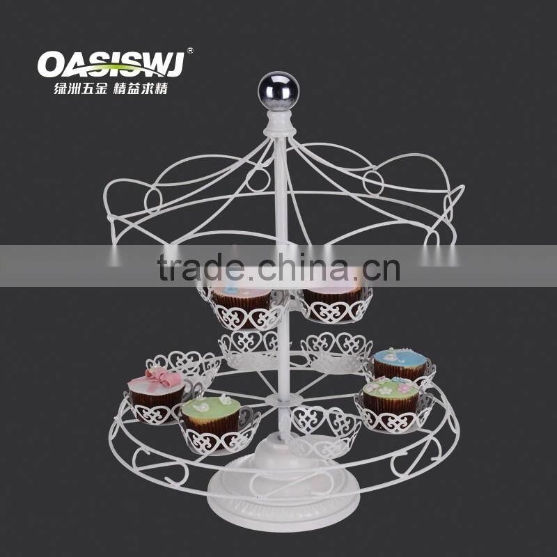 mental merry-go-round wedding cupcake stand holder 8cup