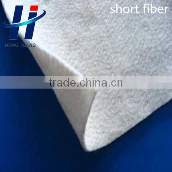 short fiber needle punched nonwoven geotextile(pp/pet)