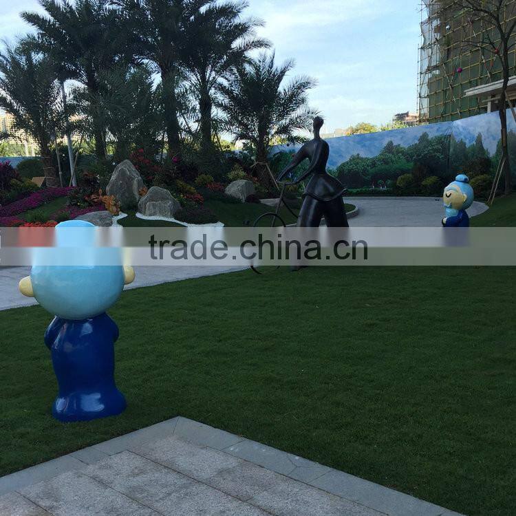 Fiberglass cartoon sculpture statue