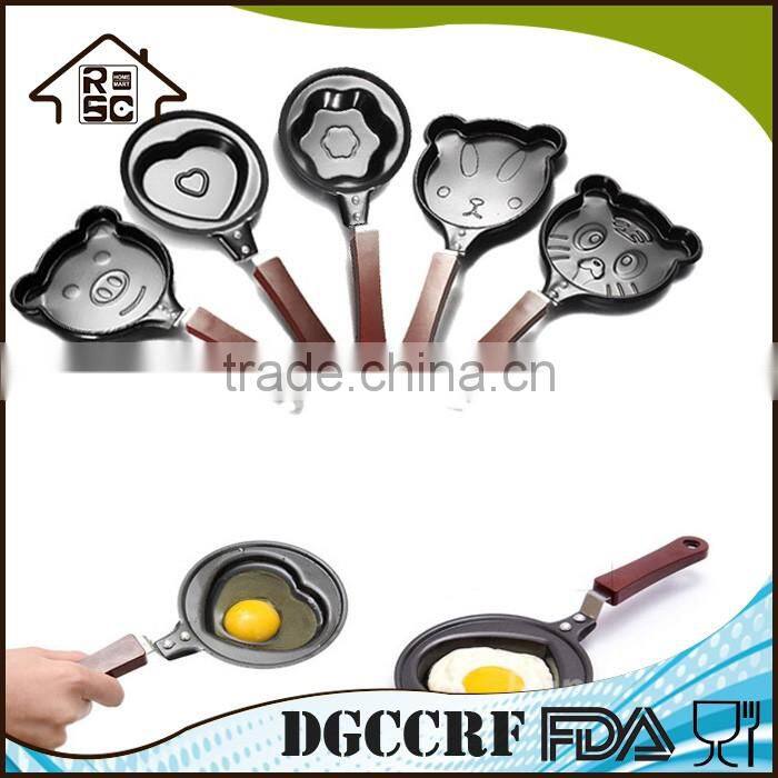 NBRSC Kitchen Tool Cute Pig Shape Mini Egg Pancake Frying Pan Non Stick Pot