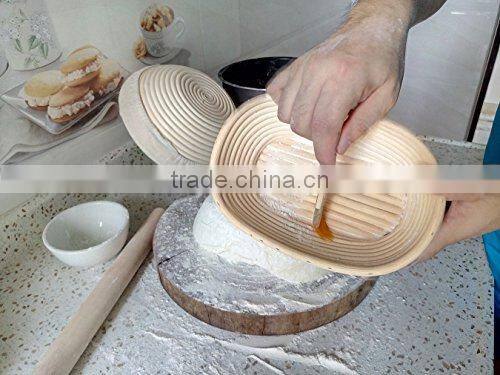 Rattan banneton made in Vietnam / bread proofing basket