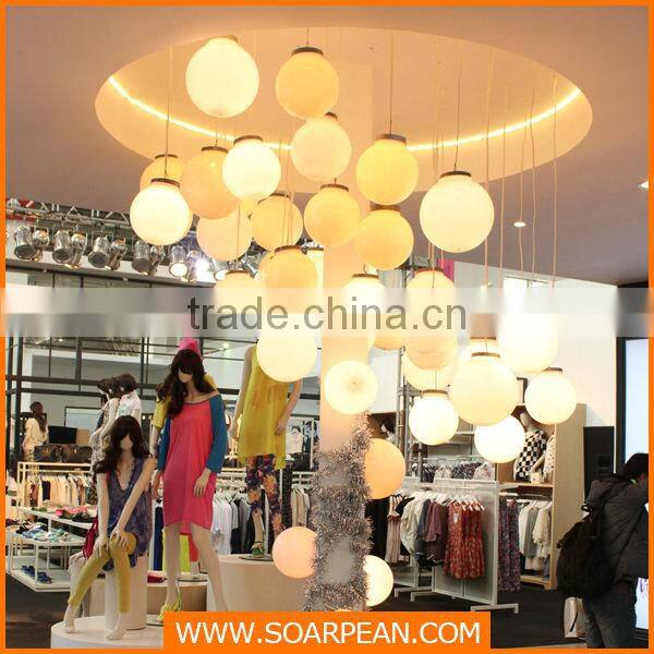 Customized Acrylic Ball Light Window Display