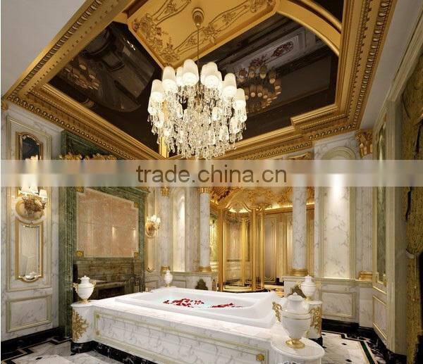 Professional 3D Interior Rendering Design for Neo Classical Style Bathroom with Material Sets BF12-05234d