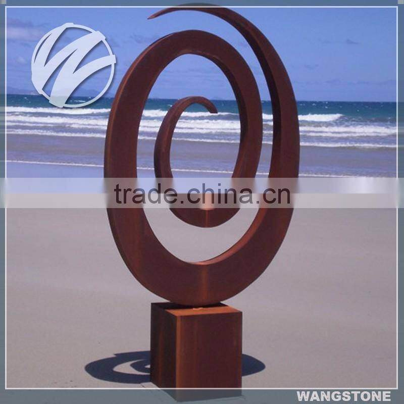 Modern Handmade Optional Size Steel Garden Sculpture