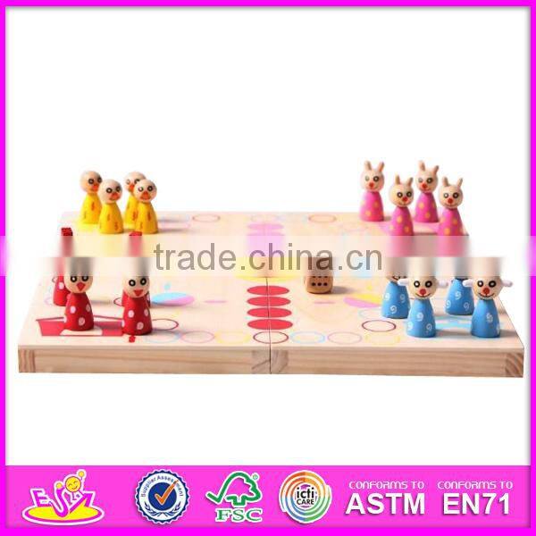 2015 New kids wooden Chess Set,popular children wooden chess set and hot sale baby wooden chess set W11A024