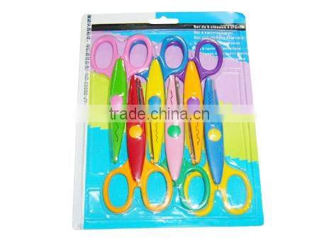 hot sales children zigzag craft scissors