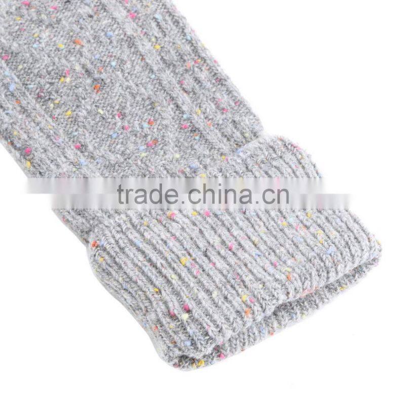 Fashion Sex sock Sexy Women Lace Boot Socks for Women Warm Women's Dot Wool Blend Long Knee High Winter Boot Socks New