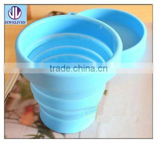 smallest collapsible mug silicone cup with lid travelling cup