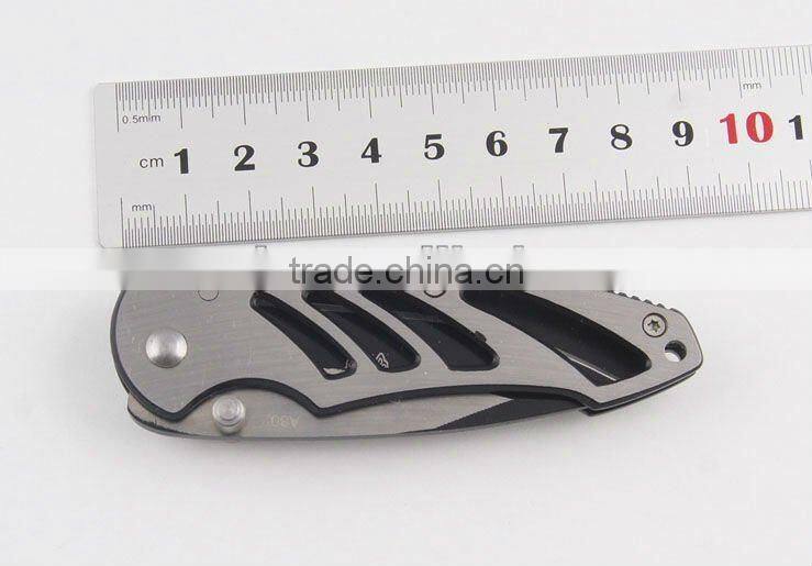 2014 New design mini pocket multi function strider hunting knife A802