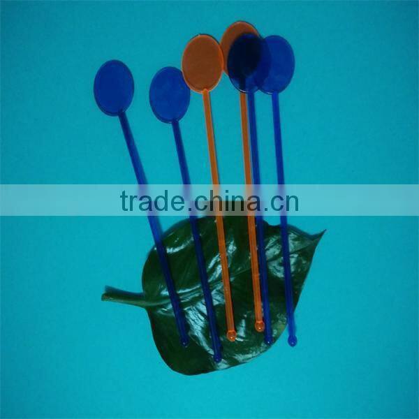 Promotion 2016 new product plastic custom cocktail stirrer