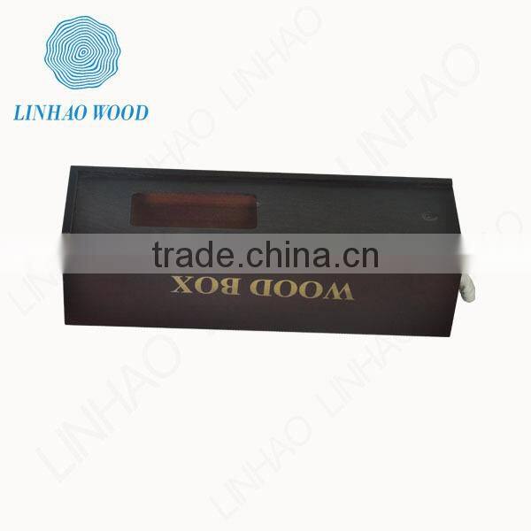 Custom wooden gift boxes for wine glasses