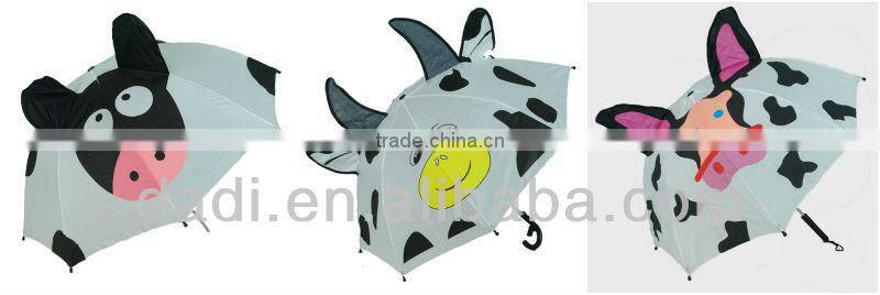 2017 NEW Designer Cow Animal Umbrellas
