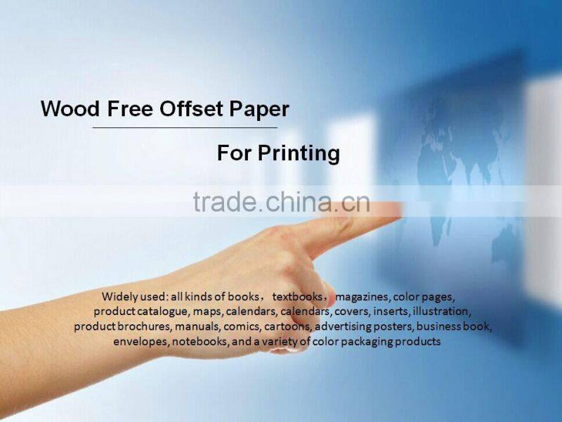 woodfree offset printing paper