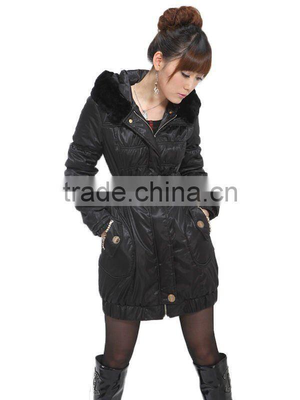 2013 Women's long style of warm winter coat