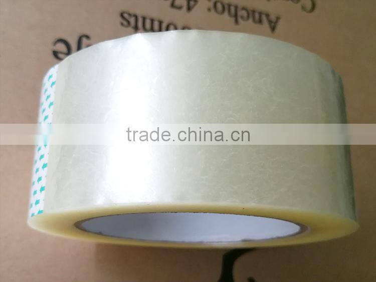 clear Acrylic Adhesive packing bopp tape/best selling cheap carton sealing bopp tape