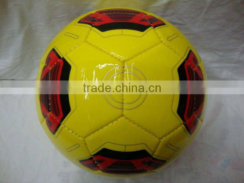 shiny PU classic training and promotional socer ball size 5