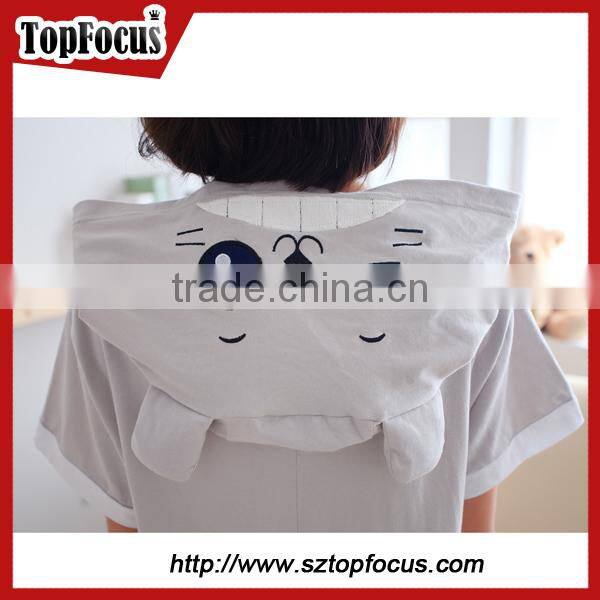 cheap wholesale short cartoon summer adult footless pajamas onesie