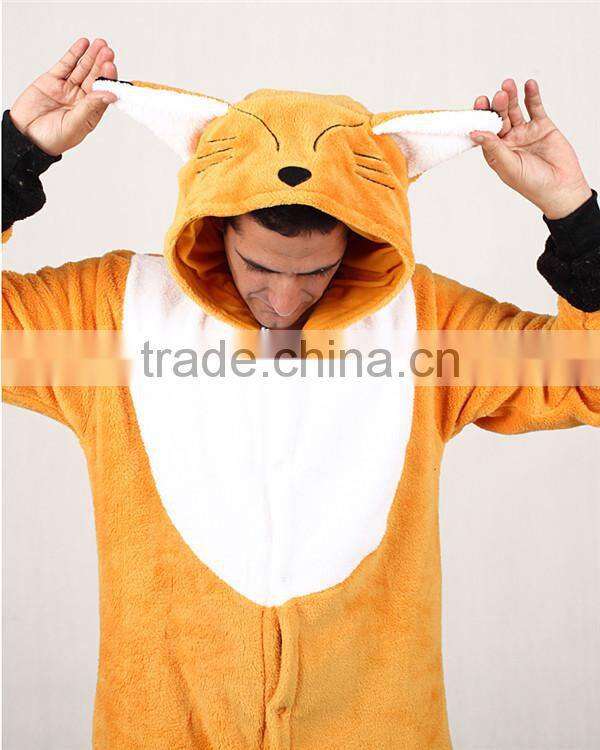 Top quality factory price wholesale animal tail fox costume for adults