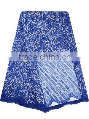 2017 Bride Party Dress French Lace Fabric Luxury Wedding Dress