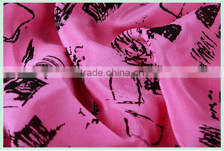 High quality hand painted silk shirt wholesale