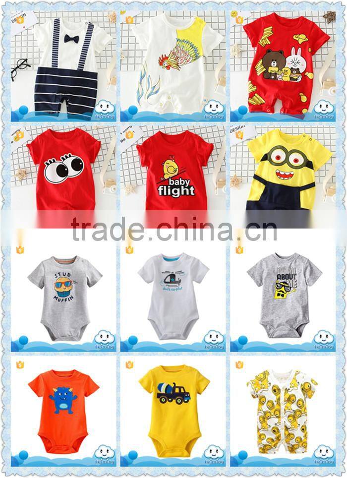 SR-322B In Stock Cheap Price 100% Cotton Baby Clothes Newborn Kids Sleeping Clothing Baby Romper