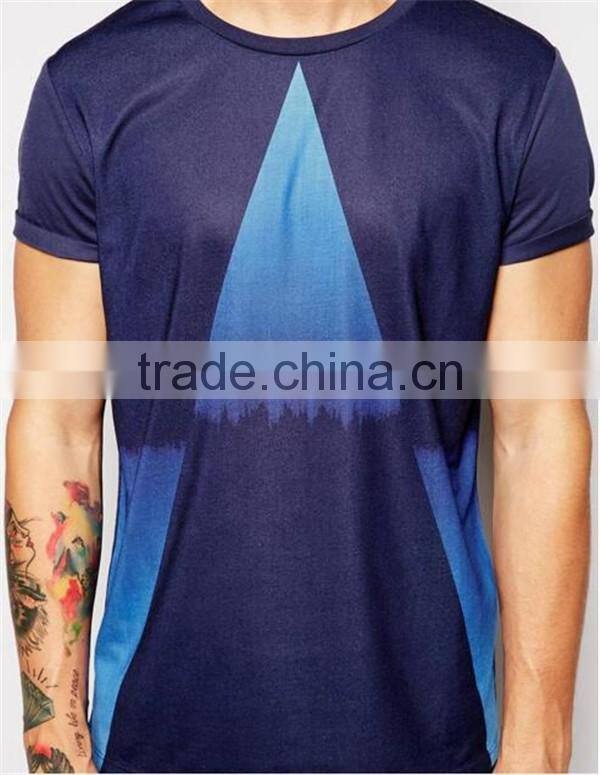 China Manufacturer 100 polyester sublimation t shirt