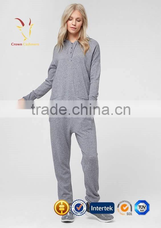 Casual Knitted 100% Pure Cashmere Pants